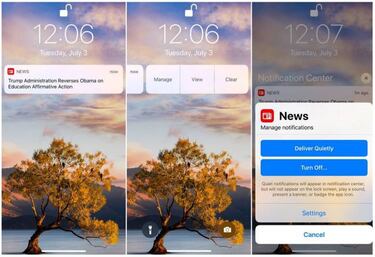Activa las notificaciones silenciosas en iPhone con este truco