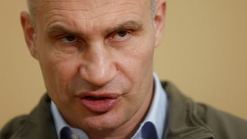 Kyiv Mayor Vitali Klitschko attends an interview with Reuters, amid Russia's attack on Ukraine, in Kyiv, Ukraine December 7, 2022. REUTERS/Valentyn Ogirenko