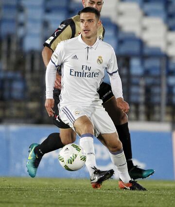 The 21-year-old Castilla left back made his debut in Santa Clara and was one of the stand-out performers among the second half substitutes, chancing his arm twice in normal time, with a free-kick that brought a good save out of David de Gea. He was also t