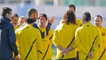 Última sesión del Barcelona antes de recibir al Madrid