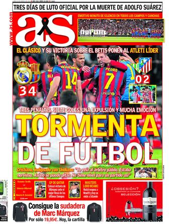 Portada del 24 de marzo de 2014.