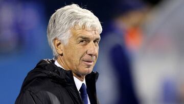 Atalanta coach Gian Piero Gasperini