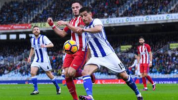 Yuri Berchiche: "Me dejo caer tarde, pero hay contacto"