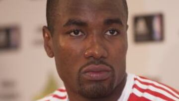 25/07/12 BALONCESTO SELECCION ESPAÑOLA ESPAÑA rueda prensa SERGE IBAKA presentación Adidas crazylight 2 PAISANO