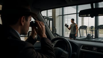 He goes to the gym during working hours, gets fired, and the court ends up ordering him to pay $22,700 for the private detective