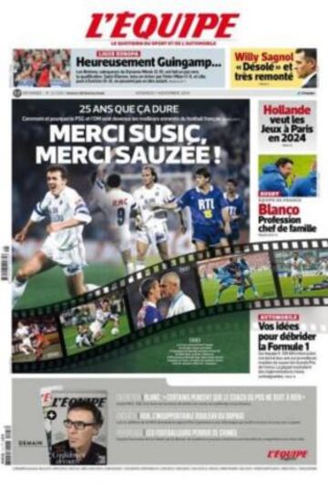 Portadas de la prensa deportiva