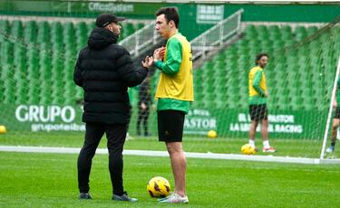 Alineación posible del Racing contra el Amorebieta en Lezama