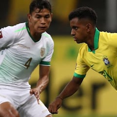 Rodrygo entra y colabora en la goleada de Brasil ante Bolivia