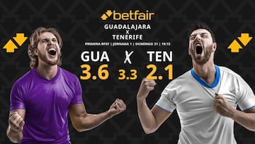 CD Guadalajara vs. CD Tenerife: horario, dónde ver, pronósticos y estadísticas