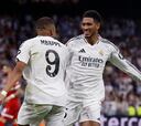 Bellingham se rinde ante Mbappé en su debut en Champions con el Madrid