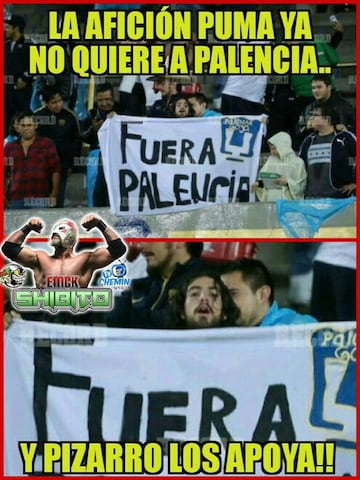 Los memes Paco Palencia tras salir de Pumas