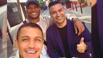 Alexis y Junior Fernandes se reencuentran en Barcelona