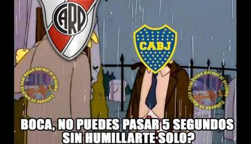 Los mejores memes del Superclásico Boca-River