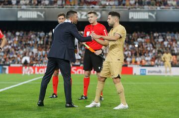 David Villa y Jordi Alba.