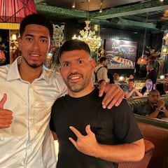 El momento fan de Bellingham con el Kun Agüero: “Educado y amable”