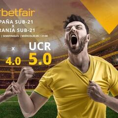 España Sub-21 vs. Ucrania Sub-21: alineaciones, horario, TV, estadísticas y pronósticos del Europeo