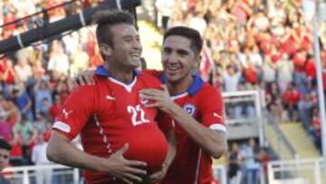 Roberto Guti&eacute;rrez anot&oacute; su tercer tanto en cinco partidos disputados por la Roja.