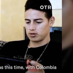 James recuerda un momento de rabia con la Selección