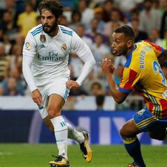 Isco fue sustituido por mareos