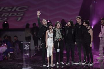 Espectacular alfombra roja en LOS40 Music Awards 2021: no faltó de nada