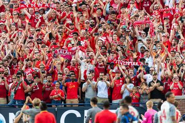 La victoria del Liverpool al Manchester United en imágenes