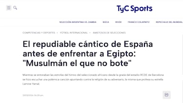 “Cánticos racistas vergonzosos”