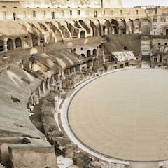 El coliseo de Roma tendrá un suelo retráctil