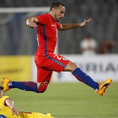 Marcelo Díaz: "Rescato lo que hicimos 11 contra 11"