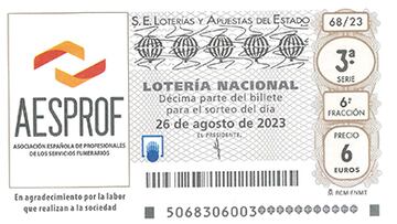 Lotería Nacional en directo: comprobar los resultados del sorteo de hoy, sábado 26 de agosto