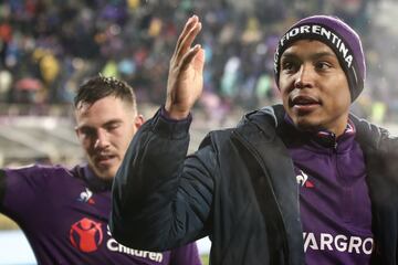 Son más de 35 los jugadores colombianos que han pasado por Italia. Pero Luis Fernando Muriel es el que ha estado en más equipos, cinco en total. El delantero pasó por Udinese, Lecce, Sampdoria, Fiorentina y actualmente está en Atalanta.