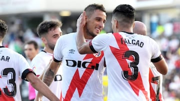 &Oacute;scar Trejo destac&oacute; la humildad de Falcao Garc&iacute;a en Rayo Vallecano.