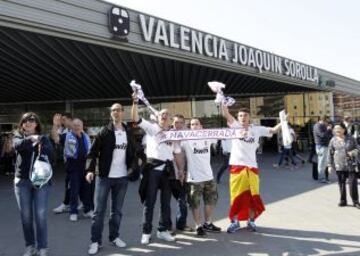 Así vivió Valencia la final de Copa