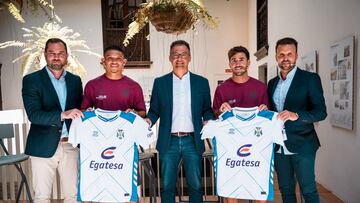 Fabricio y Nacho Gil, oficialmente, jugadores del Tenerife