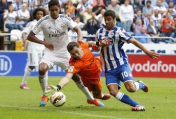 20/09/14 4ª Jornada Deportivo de la Coruña - Real Madrid
Parada de Iker Casillas