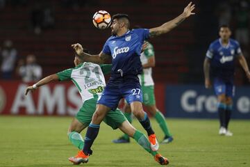Con gol de Omar Duarte, Nacional venció por la mínima diferencia a Atlético Tucumán, pero no fue suficiente para continuar en la Copa Libertadores, ya que el equipo argentino ganó la ida 2-0 y de esta manera se clasificó a los cuartos de final.