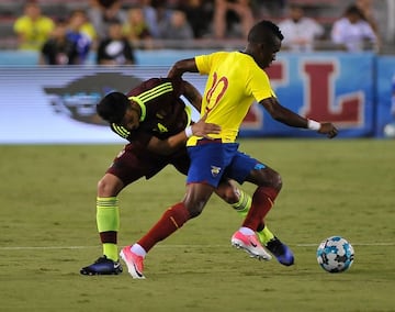 Venezuela vs Ecuador. Partido amistoso en Boca Ratón. 