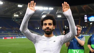 Salah, jugador del Liverpool.