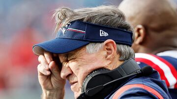 With alarm bells now well and truly ringing in New England, the Patriots’ long-time coach continues to stand against the turning tide. Will it be enough?