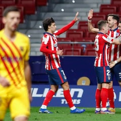 El Barcelona pierde a Piqué en una costosa derrota ante el Atlético de Madrid