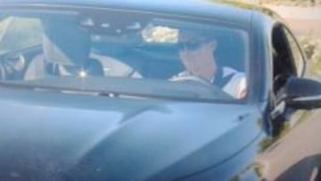 Cristiano fue a Valdebebas para seguir tratándose su lumbalgia