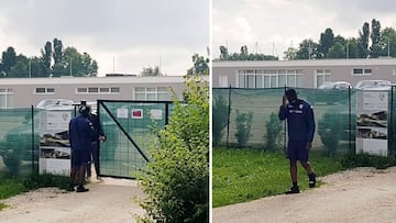 Balotelli, otra vez despedido del entrenamiento