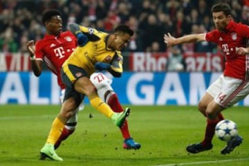 Bayern vs Arsenal, en imágenes