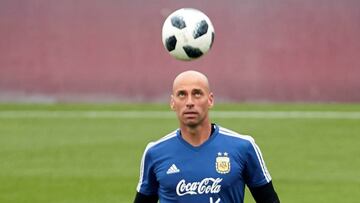 Caballero se aleja: "Todavía no pienso en volver a Boca"