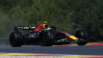 Checo Pérez en el GP Bélgica de F1 resumen | Carrera Spa-Francorchamps Fórmula 1 2023