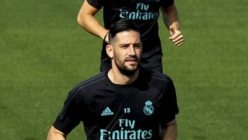 Kiko Casilla en un entrenamiento. 