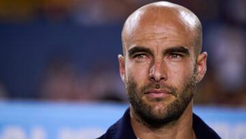 Eduardo Arce head coach of Puebla during the game Tigres UANL vs Puebla, corresponding to Requalification of the Torneo Clausura 2023 of the Liga BBVA MX, at Universitario Stadium, on May 07, 2023.
<br><br>
Eduardo Arce Director Tecnico de Puebla durante el partido Tigres UANL vs Puebla, Correspondiente a la Recalificacion del Torneo Clausura 2023 de la Liga BBVA MX,en el Estadio Universitario, el 07 de Mayo de 2023.