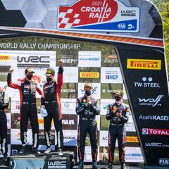 Ogier salva la victoria por seis décimas tras su accidente