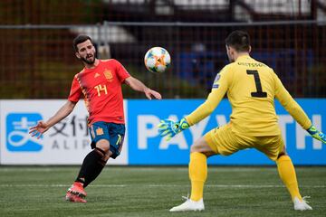 1-4. José Luis Gayá marcó el cuarto gol.o gol.