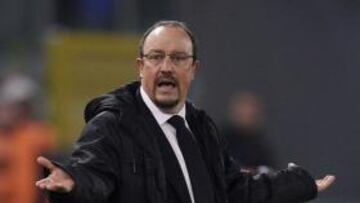 <b>EN LA PICOTA. </b>Rafa Benítez tiene los días contados en el Inter.