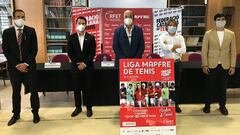 Acto de presentaci&oacute;n del primer torneo de la Liga Mapfre que se celebrar&aacute; en Barcelona del 10 al 12 de este mes.